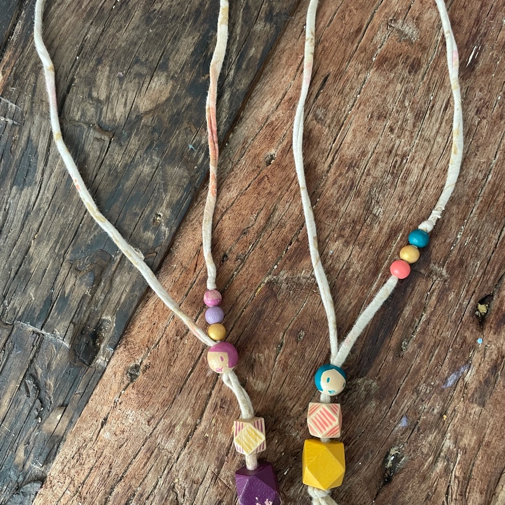 Pink Chicken necklaces